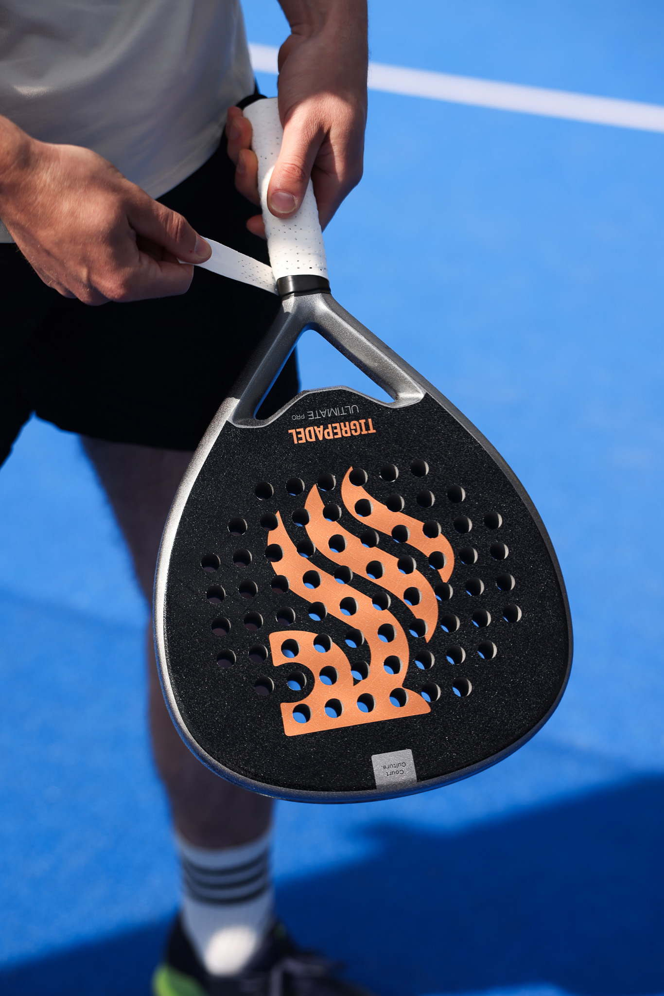 tigre padel zakelijke shoot Waalwijk padelracket